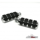 Footpegs Soft-Ride large chrome | for Harley-Davidson...