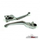 Brake Lever & Clutch Lever Set Chrome | Harley-Davidson models 96 up