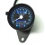 Mini Tacho Tachometer schwarz mit Kontrollleuchten | Motorrad | Harley | Fighter | Chopper | Custom | K=1,4