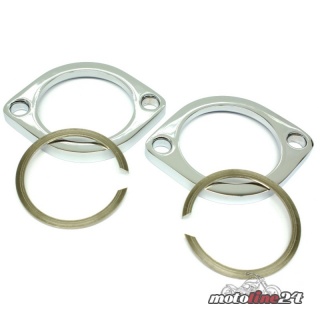 Auspuff Flansch Krmmer Befestigungs Kit | alle Harley-Davidson ab 84 | alle Buell XB und Rohrrahmen Modelle | 65328-83