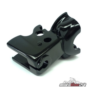 Clutch Lever Bracket black | Harley-Davidson from 96 | Softail | Dyna | Touring | Sportster