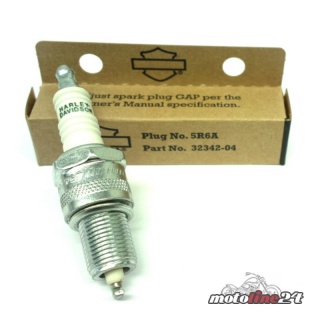 Spark Plug 5R6A orig. Harley-Davidson | EVO models  84 up | Shovel 78 up | 32342-04